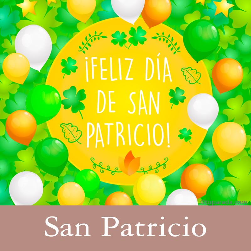 Tarjetas de  San Patricio