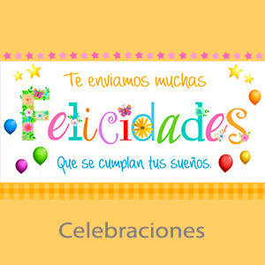 Tarjetas, postales: Celebraciones