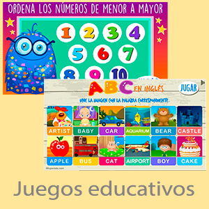 Tarjetas, postales: Juegos educativos