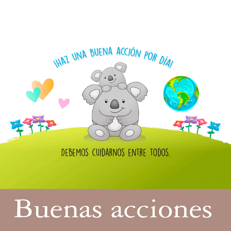 Tarjetas, postales: Buenas acciones