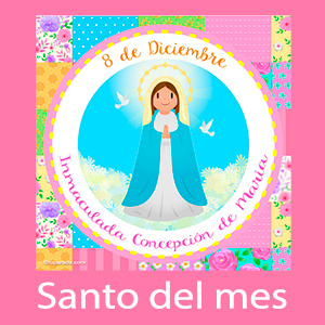 Tarjetas, postales: Santos por mes, Santoral