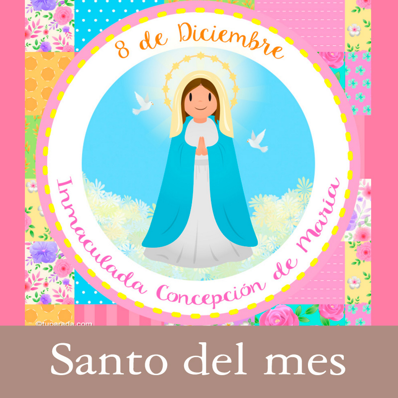 Tarjetas, postales: Santos por mes, Santoral