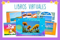 Tarjetas de  Libros virtuales animados