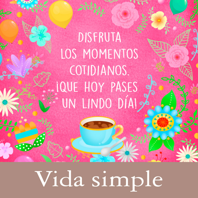 Tarjetas, postales: Vida simple