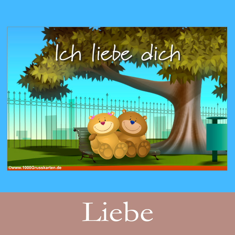 E-Cards: Liebesgrüße