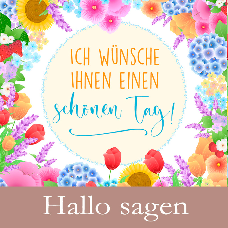 E-Cards: Hallo sagen