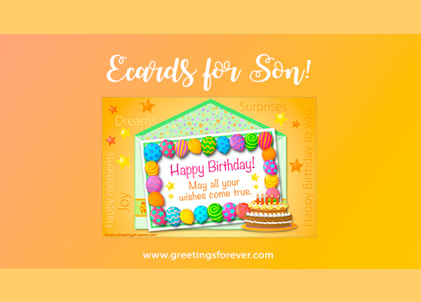 Ecards: Ecards for sons