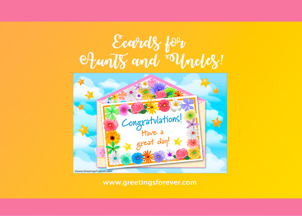 Ecards: Ecards for aunts and uncles