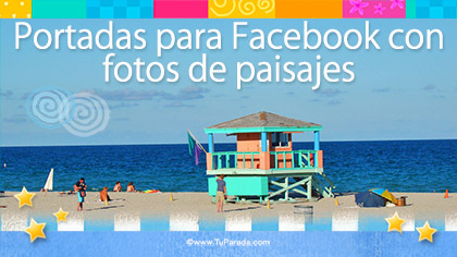 Tarjetas, postales: Fotos para portada de Facebook