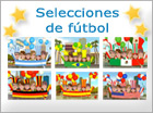 Tarjetas de  Fútbol, selecciones
