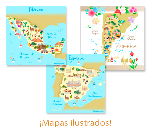 Mapas ilustrados