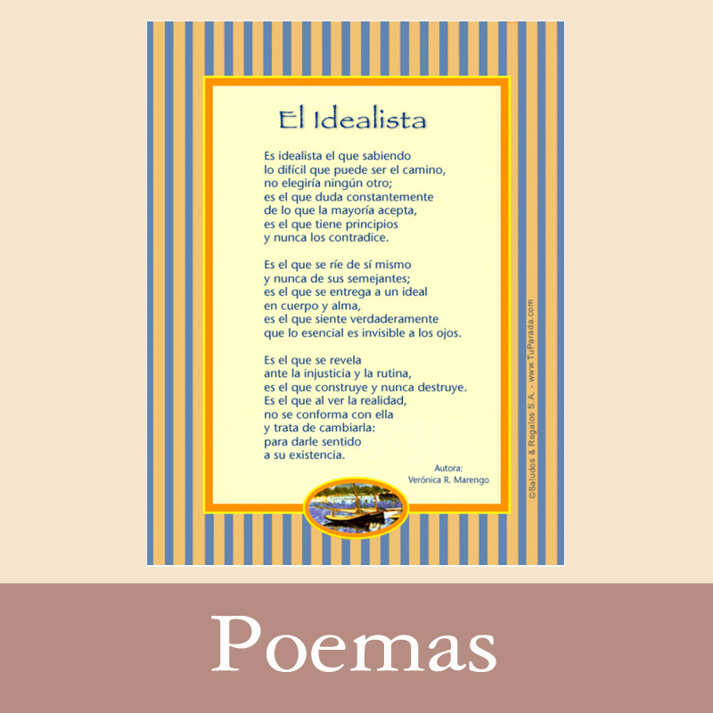 Tarjetas, postales: Poemas