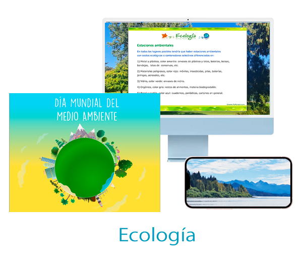 Tarjetas, postales: Ecología
