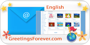 GreetingsForever.com auf Englisch