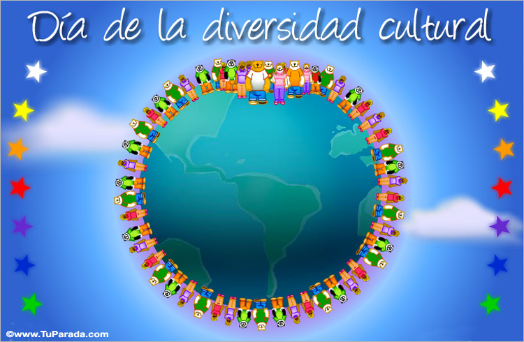 Tarjetas de  Día de la Diversidad cultural