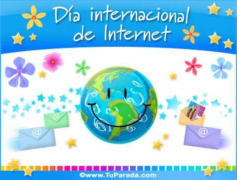 Tarjetas de  Día Internacional de Internet