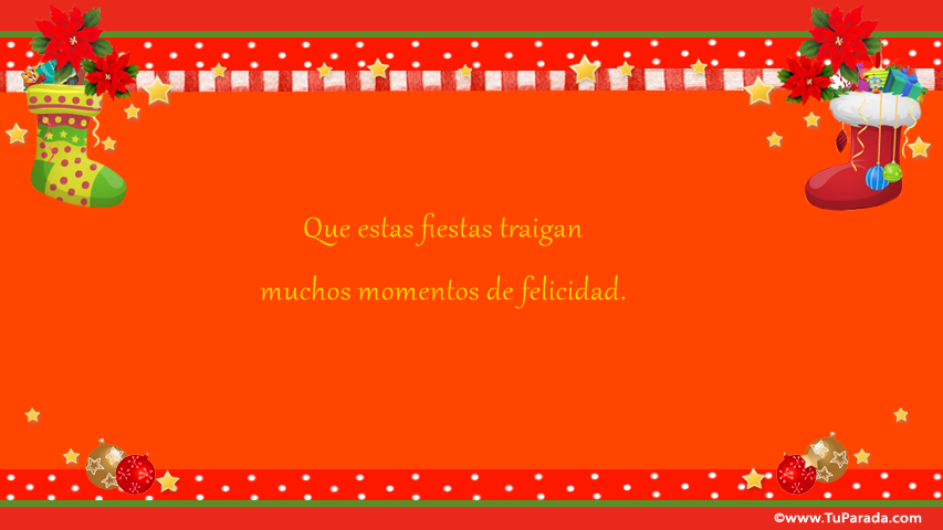 Tarjetas postales: Felices Fiestas