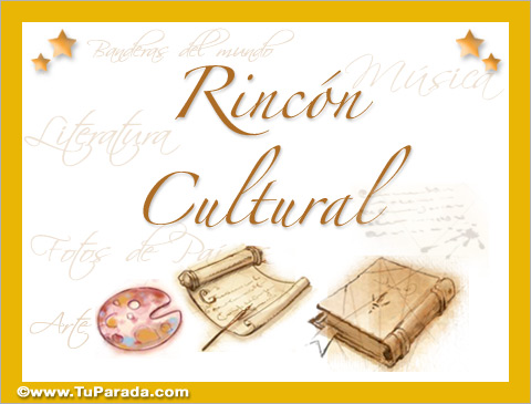Tarjetas, postales: Rincón cultural
