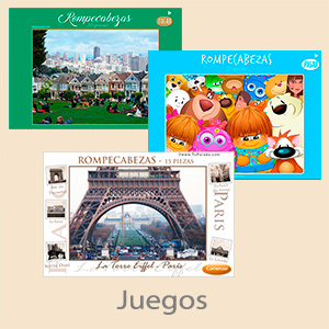 Tarjetas, postales: Juegos