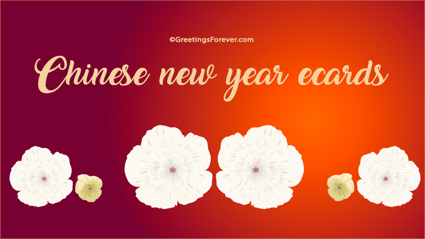 Chinese new year Ecards