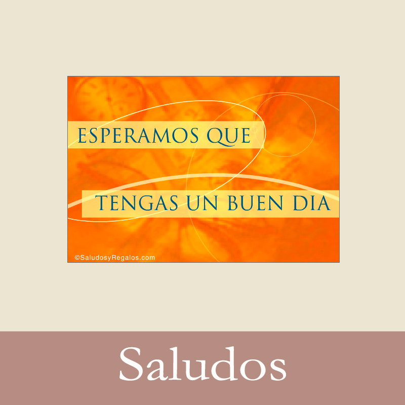 Tarjetas postales: Saludos