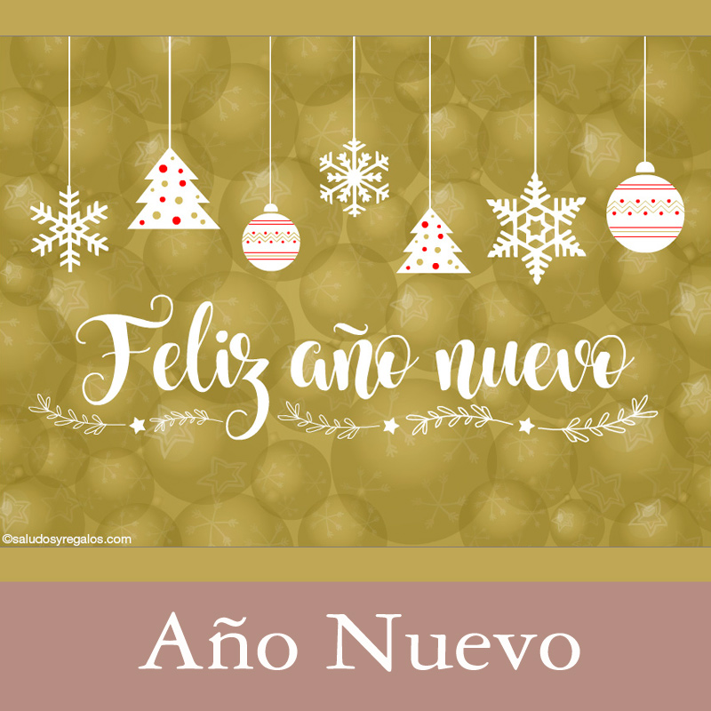 Tarjetas postales: Feliz año nuevo