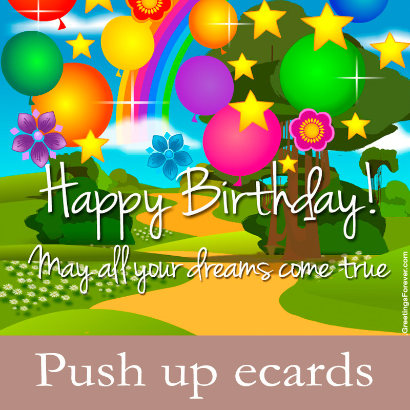 Ecards: Expandable Push up