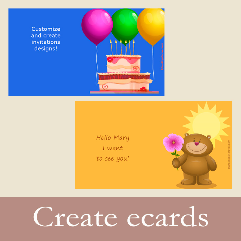 Ecards: Create