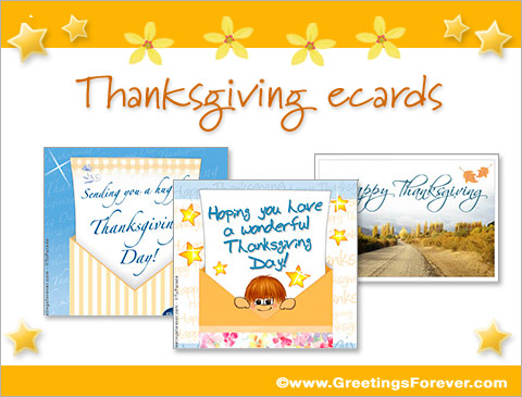 Thanksgiving Ecards