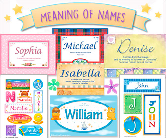 Ecards: Meaning of names