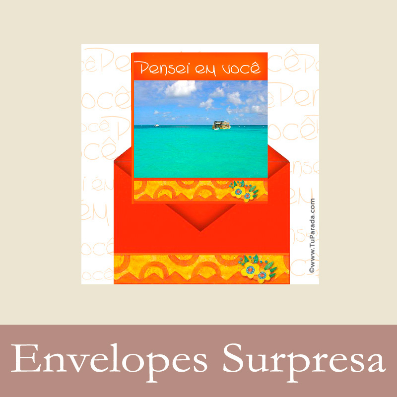 Cartões postais: Envelopes Surpresa