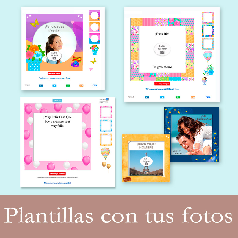 Tarjetas, postales: Tarjetas con fotos