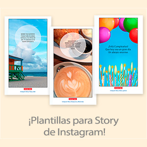 Tarjetas, postales: Instagram Story Plantillas