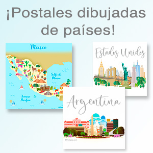 Imágenes, postales: Países