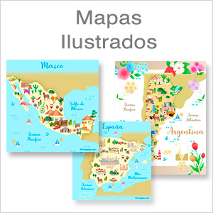 Mapas ilustrados